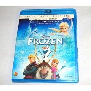 Frozen Two-Disc Blu-ray  & DVD Collector's Edition with Bonuses